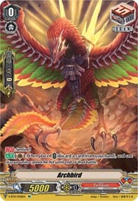 Archbird (SP) - V-BT10: Phantom Dragon Aeon - Cardfight Vanguard card