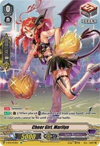 Cheer Girl, Marilyn (SP) - V-BT10: Phantom Dragon Aeon - Cardfight Vanguard card