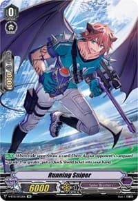 Running Sniper (SP) - V-BT10: Phantom Dragon Aeon - Cardfight Vanguard card