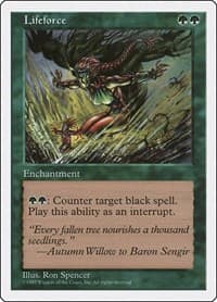 Lifeforce - Fifth Edition - Magic: The Gathering card