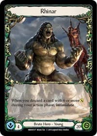 Rhinar - HER005 - Flesh and Blood: Promo Cards - Flesh and Blood TCG card