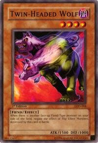 Twin-Headed Wolf - Legacy of Darkness - YuGiOh card