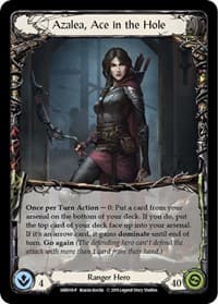 Azalea, Ace in the Hole (Rainbow) - HER018 - Flesh and Blood: Promo Cards - Flesh and Blood TCG card