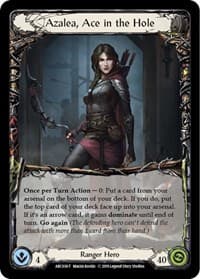 Azalea, Ace in the Hole // Crucible of Aetherweave - Arcane Rising - Flesh and Blood TCG card