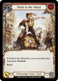 Pedal to the Metal (Red) - Arcane Rising - Flesh and Blood TCG card