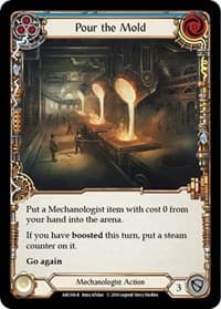 Pour the Mold (Blue) - Arcane Rising - Flesh and Blood TCG card