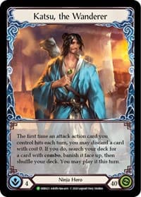 Katsu, the Wanderer (Rainbow) - Flesh and Blood: Promo Cards - Flesh and Blood TCG card