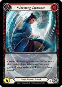 Whelming Gustwave (Red) - LGS007 - Flesh and Blood: Promo Cards - Flesh and Blood TCG card