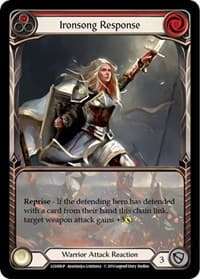 Ironsong Response (Red) - LGS008 - Flesh and Blood: Promo Cards - Flesh and Blood TCG card