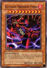 Ultimate Obedient Fiend - Magician's Force - YuGiOh card