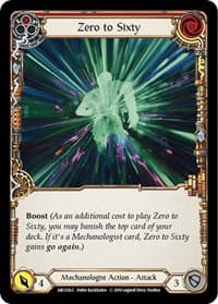 Zero to Sixty (Red) - Arcane Rising - Flesh and Blood TCG card
