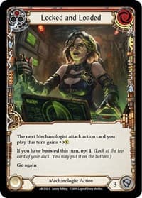 Locked and Loaded (Red) - Arcane Rising - Flesh and Blood TCG card