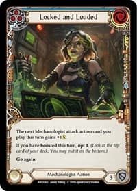 Locked and Loaded (Blue) - Arcane Rising - Flesh and Blood TCG card