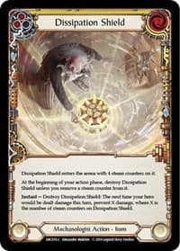 Dissipation Shield - Arcane Rising - Flesh and Blood TCG card