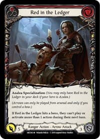 Red in the Ledger - Arcane Rising - Flesh and Blood TCG card