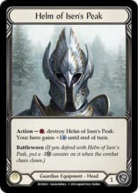 Helm of Isen's Peak - Hero Deck: Bravo - Flesh and Blood TCG card