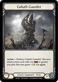Goliath Gauntlet - Hero Deck: Bravo - Flesh and Blood TCG card