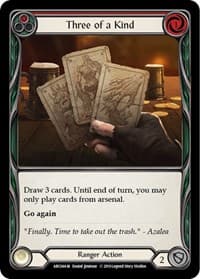 Three of a Kind - Arcane Rising - Flesh and Blood TCG card