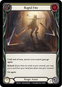 Rapid Fire - Arcane Rising - Flesh and Blood TCG card