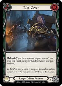 Take Cover (Yellow) - Arcane Rising - Flesh and Blood TCG card