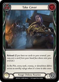 Take Cover (Blue) - Arcane Rising - Flesh and Blood TCG card