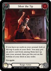Silver the Tip (Red) - Arcane Rising - Flesh and Blood TCG card