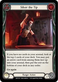 Silver the Tip (Blue) - Arcane Rising - Flesh and Blood TCG card
