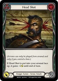 Head Shot (Blue) - Arcane Rising - Flesh and Blood TCG card