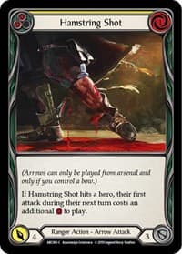 Hamstring Shot (Yellow) - Arcane Rising - Flesh and Blood TCG card