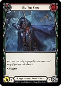 Sic 'Em Shot (Red) - Arcane Rising - Flesh and Blood TCG card
