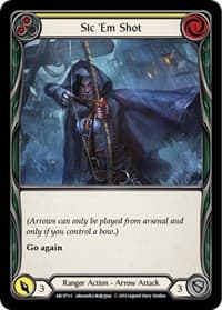 Sic 'Em Shot (Yellow) - Arcane Rising - Flesh and Blood TCG card