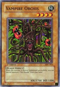 Vampire Orchis - Magician's Force - YuGiOh card