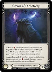 Crown of Dichotomy - Arcane Rising - Flesh and Blood TCG card