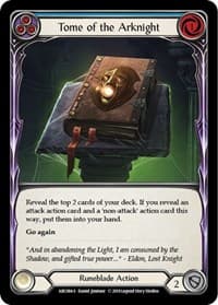 Tome of the Arknight - Arcane Rising - Flesh and Blood TCG card