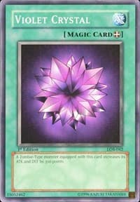 Violet Crystal - The Legend of Blue Eyes White Dragon - YuGiOh card