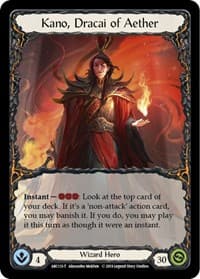 Kano, Dracai of Aether // Viserai - Arcane Rising - Flesh and Blood TCG card