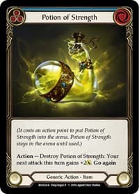 Potion of Strength - Hero Deck: Bravo - Flesh and Blood TCG card