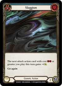 Sloggism (Blue) - Hero Deck: Bravo - Flesh and Blood TCG card
