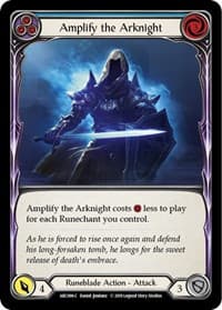 Amplify the Arknight (Blue) - Arcane Rising - Flesh and Blood TCG card