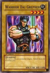 Warrior Dai Grepher - Legacy of Darkness - YuGiOh card