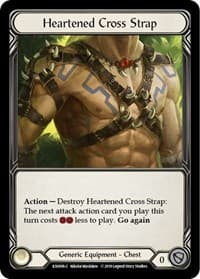 Heartened Cross Strap - Hero Deck: Katsu - Flesh and Blood TCG card