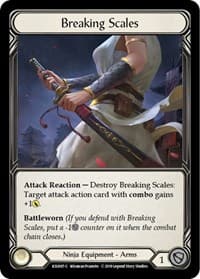 Breaking Scales - Hero Deck: Katsu - Flesh and Blood TCG card
