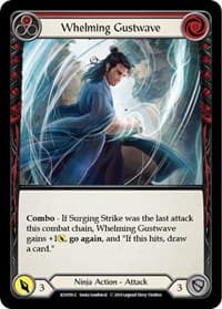 Whelming Gustwave (Red) - Hero Deck: Katsu - Flesh and Blood TCG card