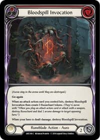 Bloodspill Invocation (Red) - Arcane Rising - Flesh and Blood TCG card