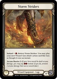 Storm Striders - Arcane Rising - Flesh and Blood TCG card