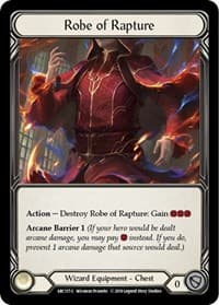 Robe of Rapture - Arcane Rising - Flesh and Blood TCG card