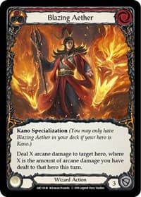 Blazing Aether - Arcane Rising - Flesh and Blood TCG card