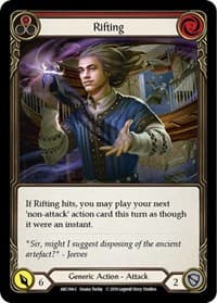 Rifting (Red) - Arcane Rising - Flesh and Blood TCG card