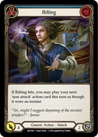 Rifting (Blue) - Arcane Rising - Flesh and Blood TCG card