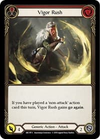 Vigor Rush (Red) - Arcane Rising - Flesh and Blood TCG card
